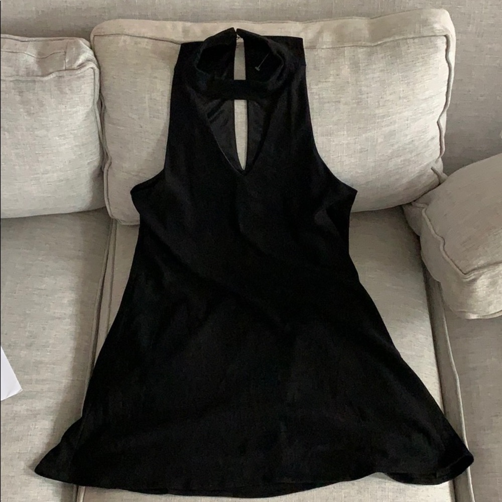 Black Velvet Dress